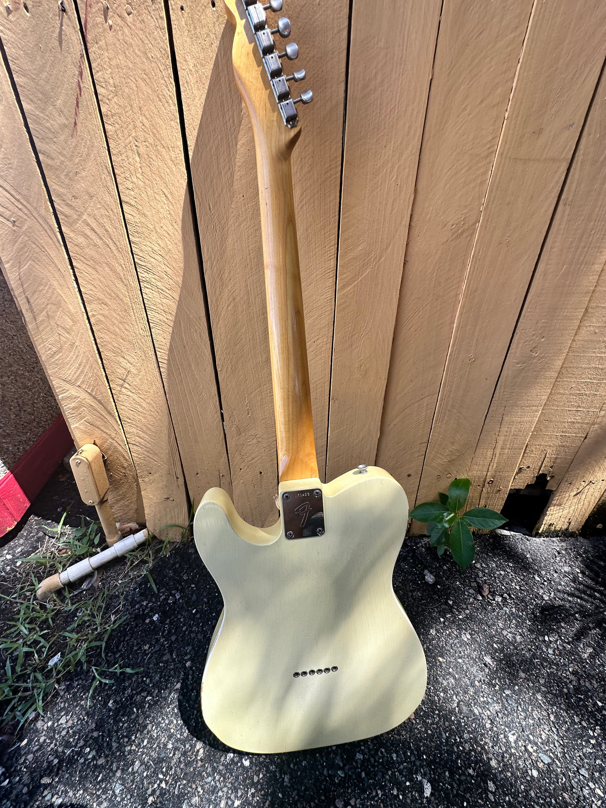 1966 Fender Telecaster-Lightweight! Olympic White