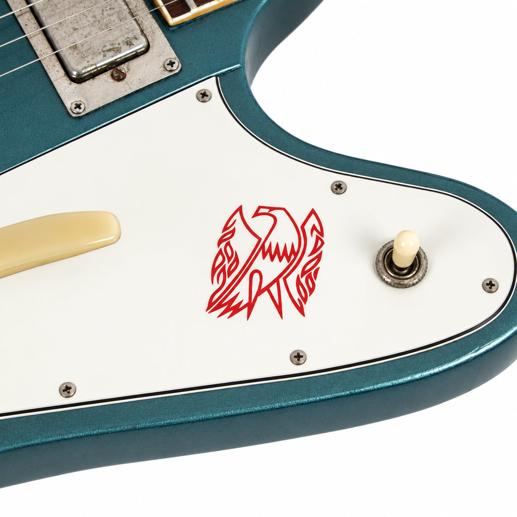 1965 Gibson Firebird V Pelham Blue Refinish
