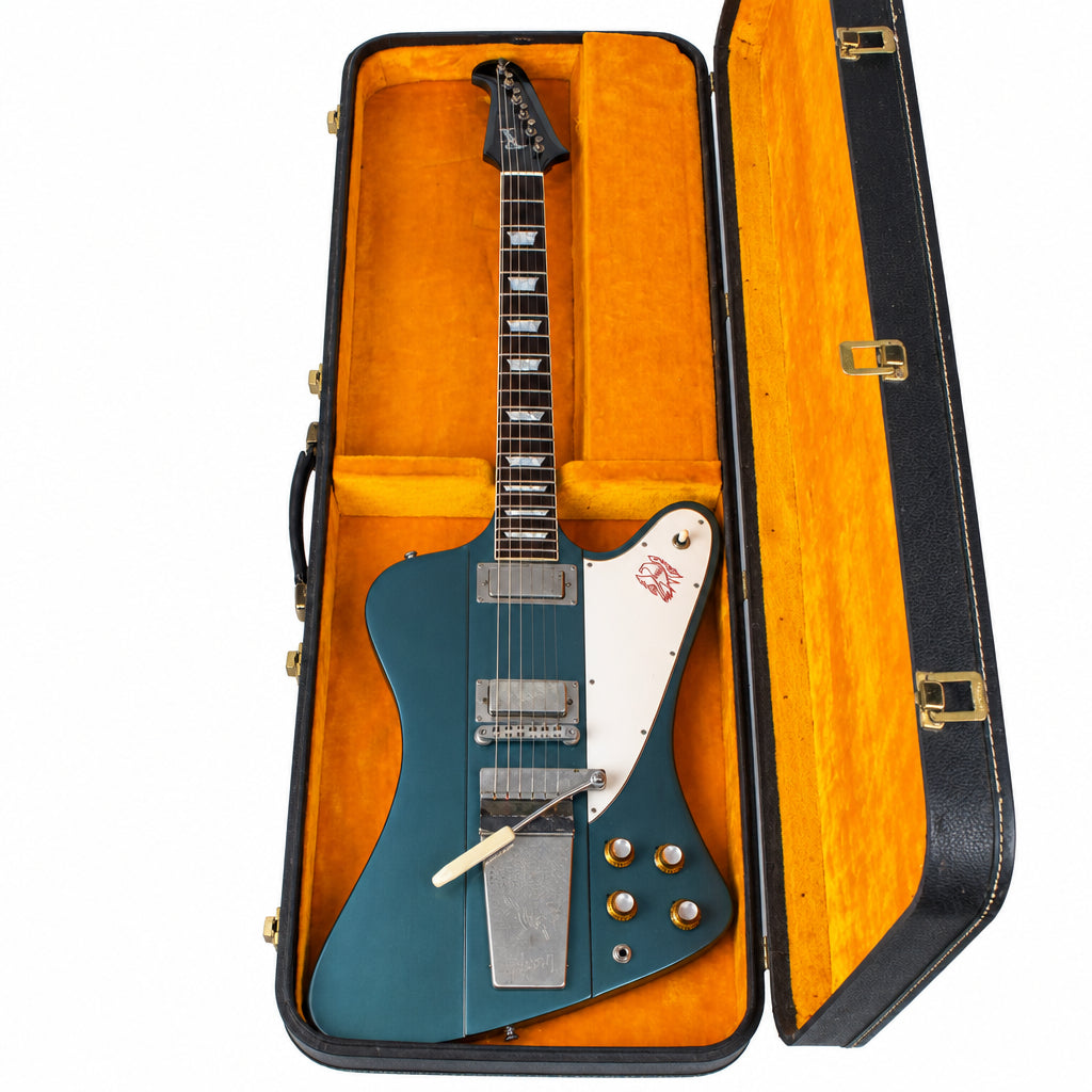 1965 Gibson Firebird V Pelham Blue Refinish