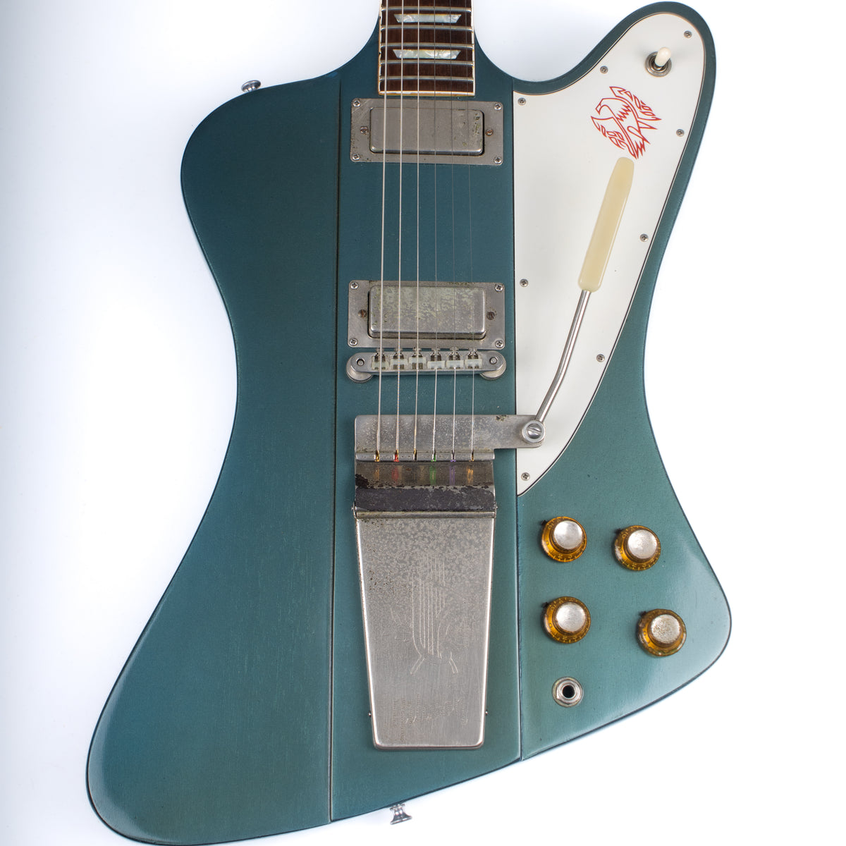 1965 Gibson Firebird V Pelham Blue Refinish