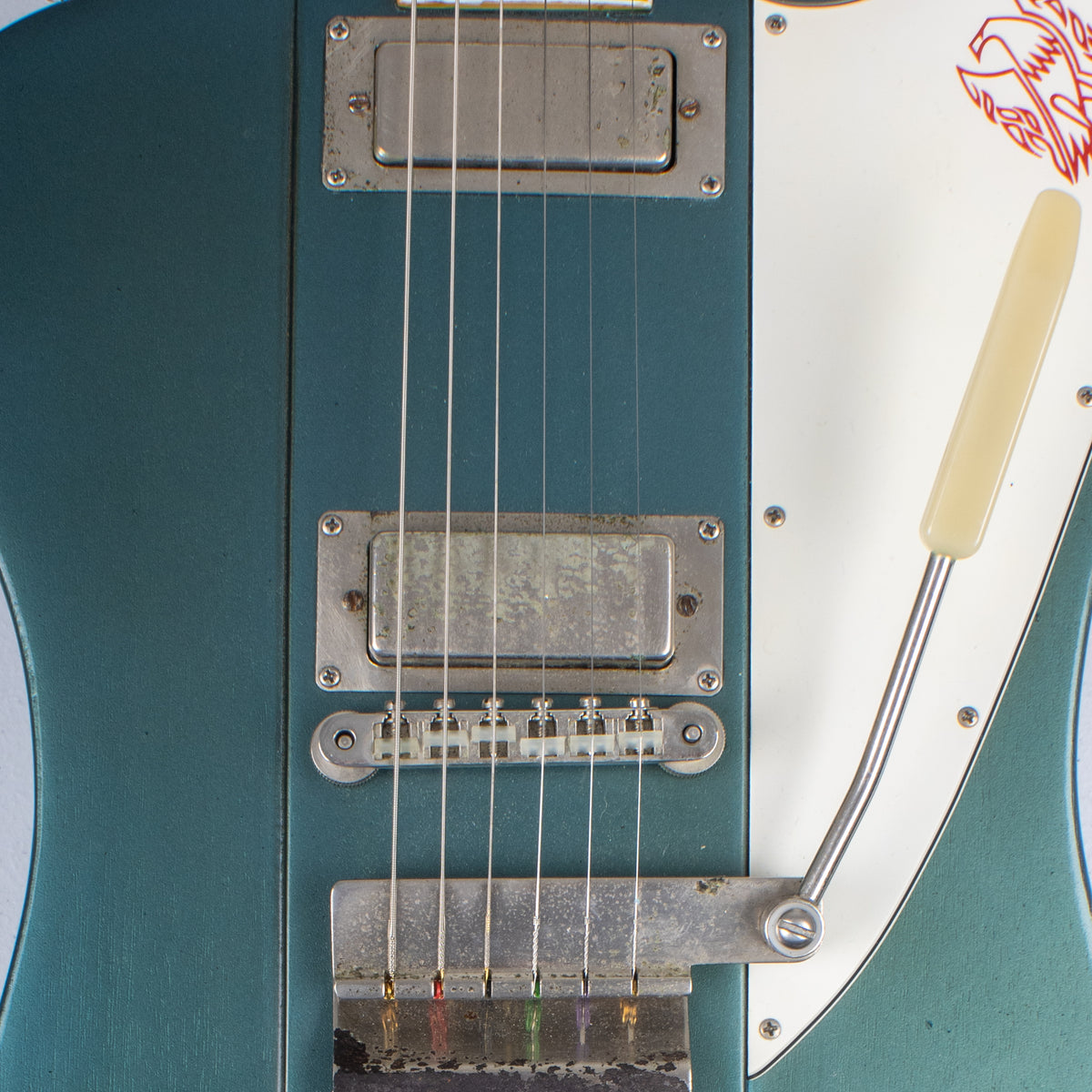 1965 Gibson Firebird V Pelham Blue Refinish