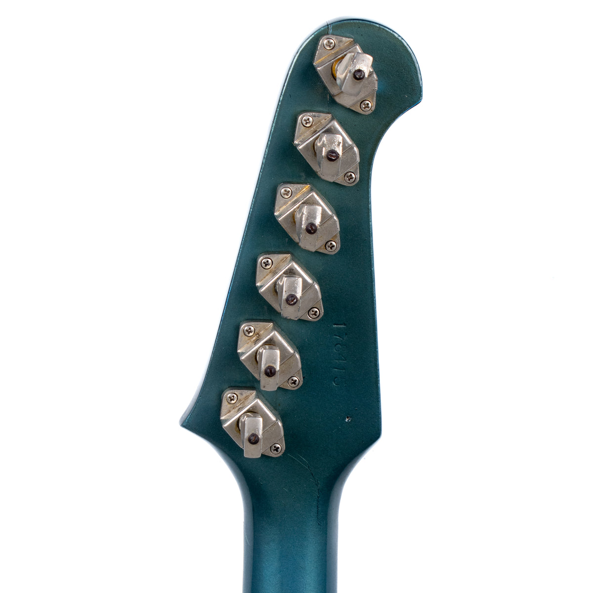 1965 Gibson Firebird V Pelham Blue Refinish