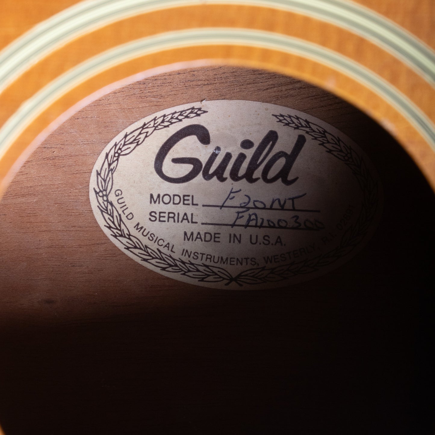 Luthier Special: 1981 Guild F20NT