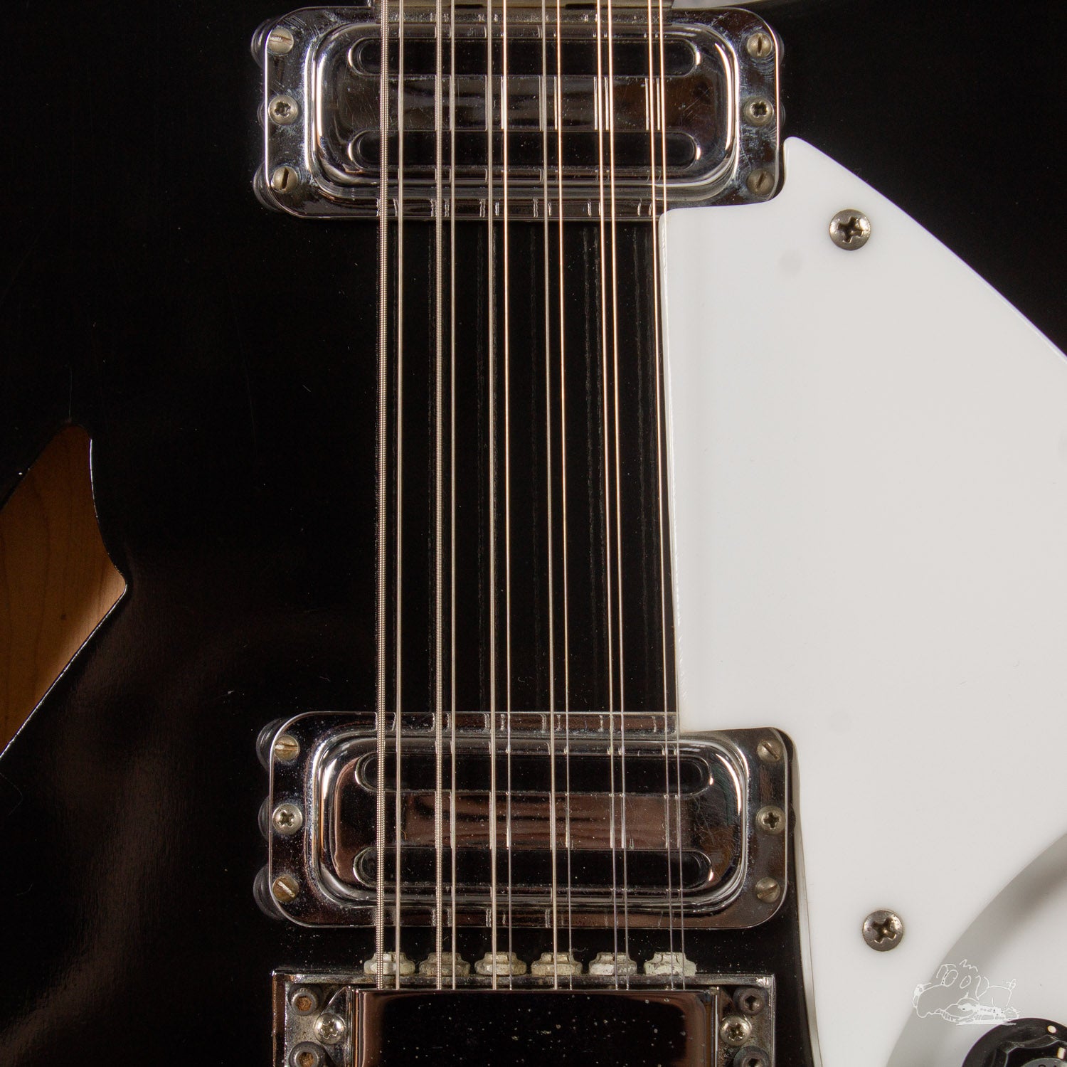 1966 Rickenbacker 330-12 Electric Guitar - JetGlo – Garrett Park Guitars