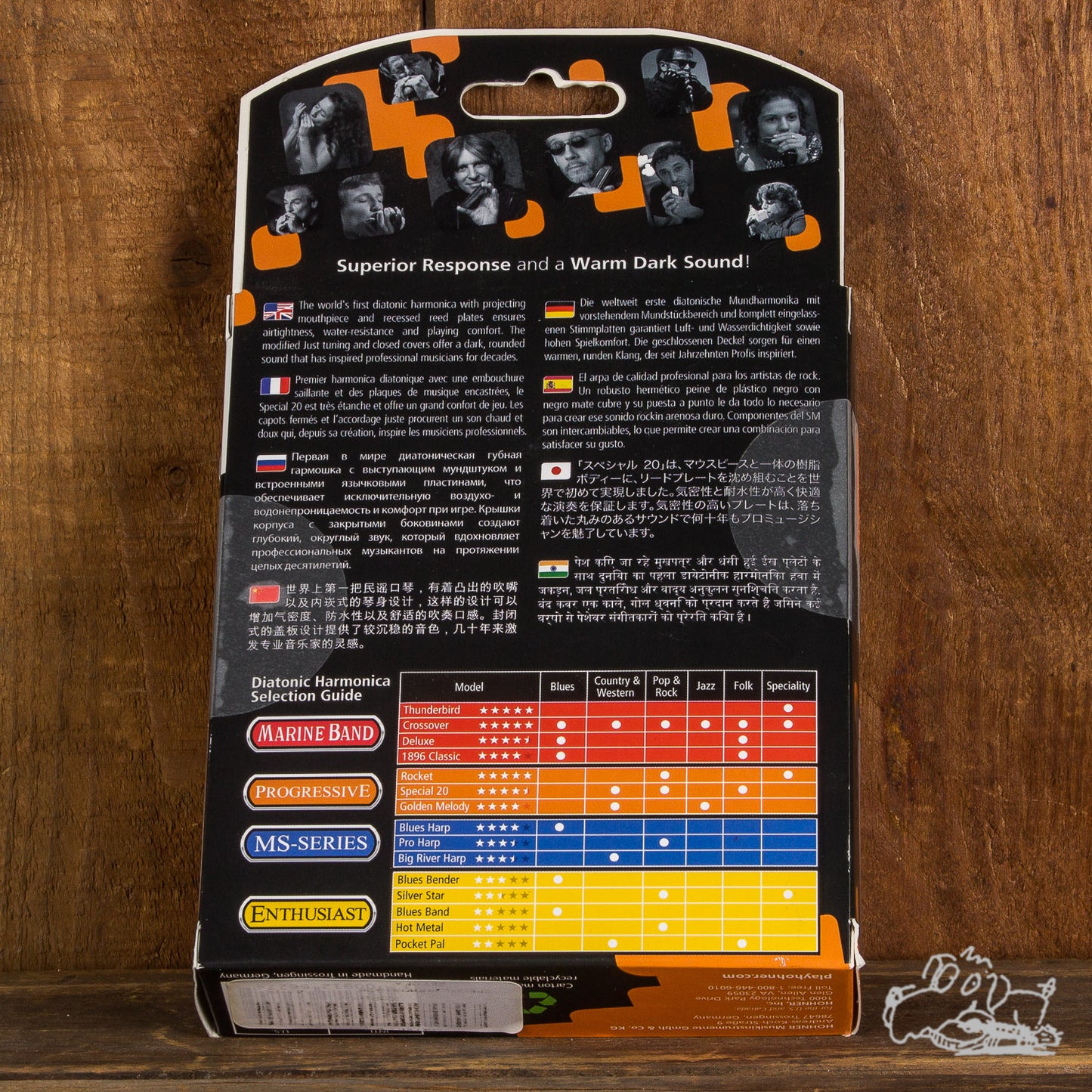 Hohner Special 20 Harmonica Key of A Garrett Park Guitars