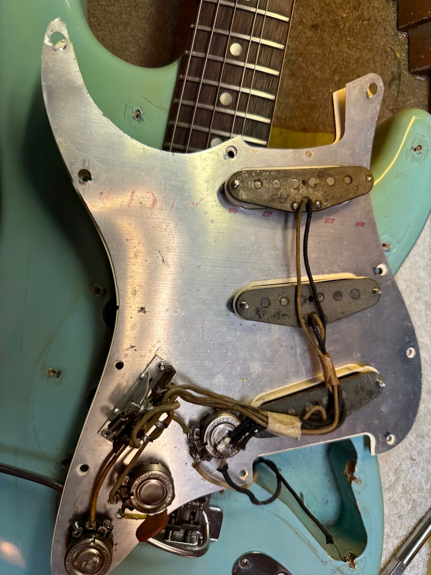 1965 Fender Stratocaster – Refin by Cesar Diaz