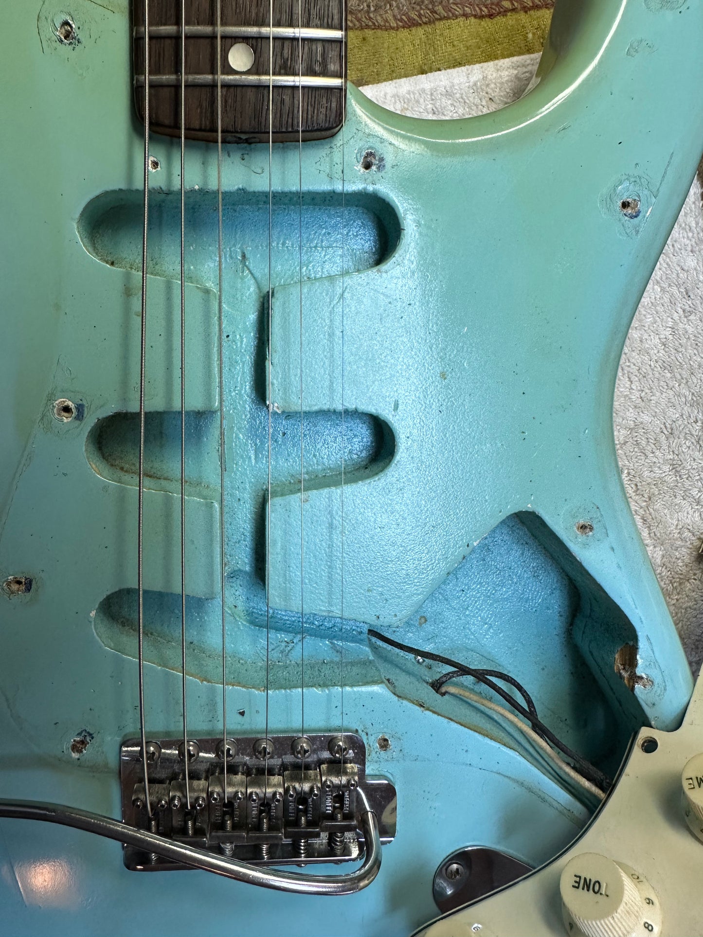 1965 Fender Stratocaster – Refin by Cesar Diaz