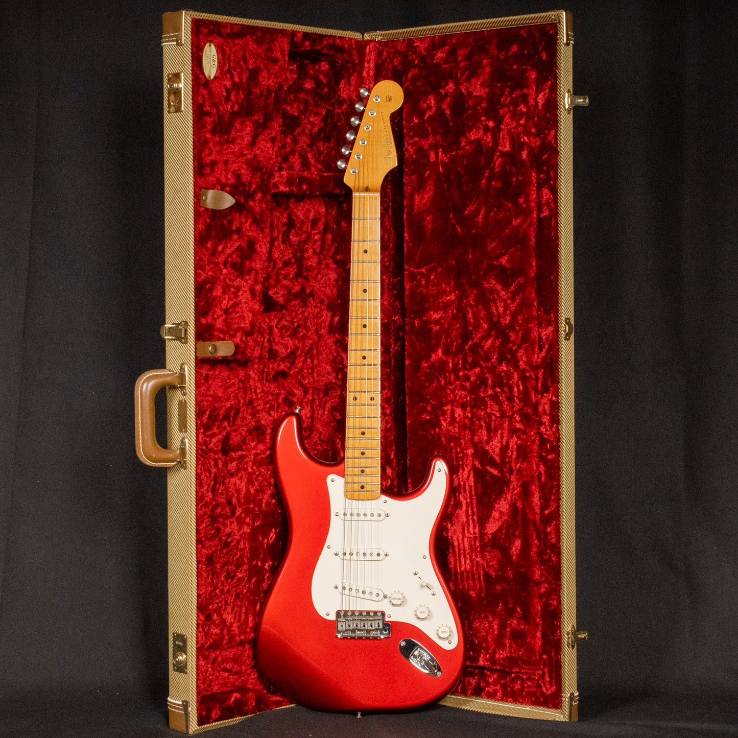 2007 Fender Eric Johnson Stratocaster-Candy Apple Red