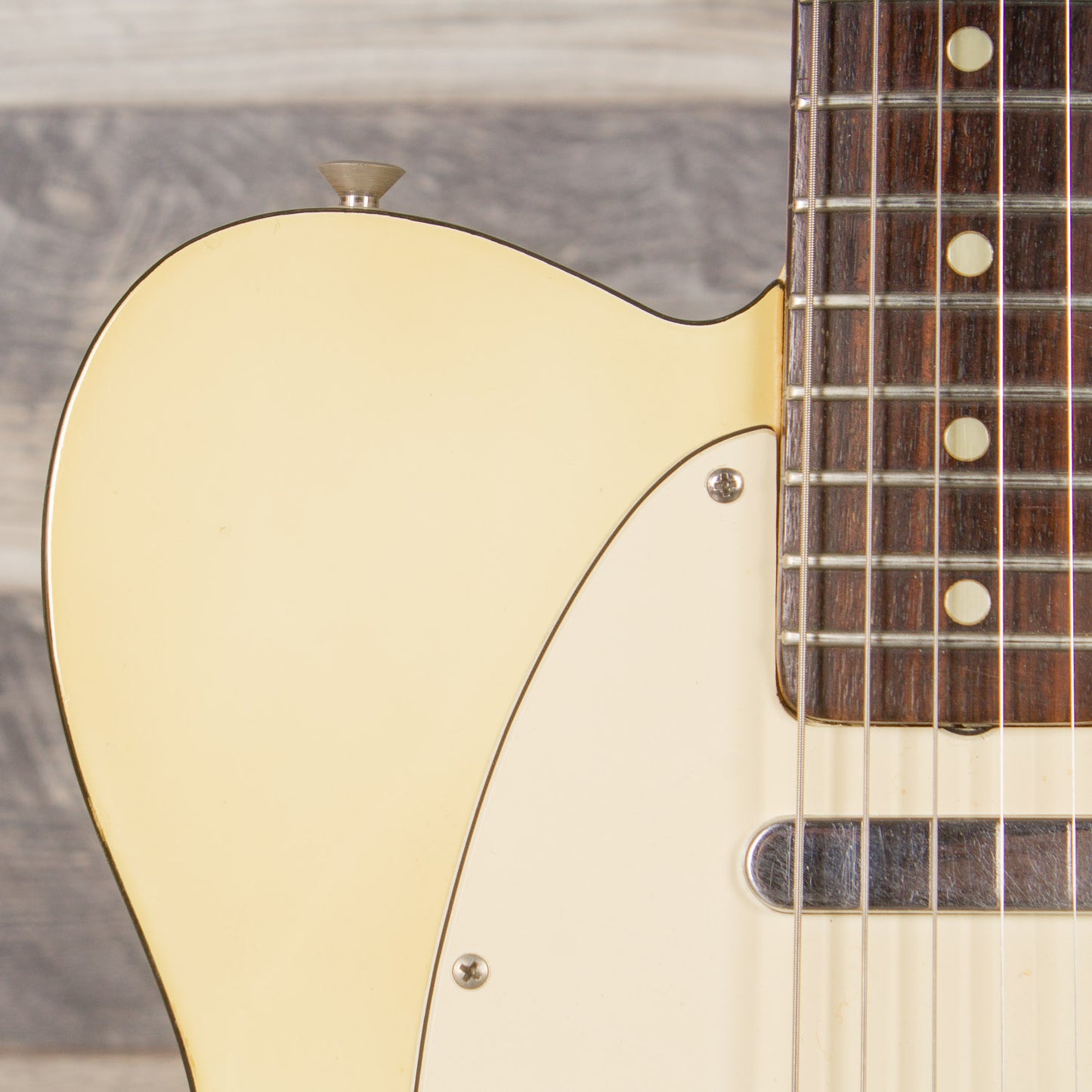 1971 Fender Telecaster Custom - Olympic White/Black Binding