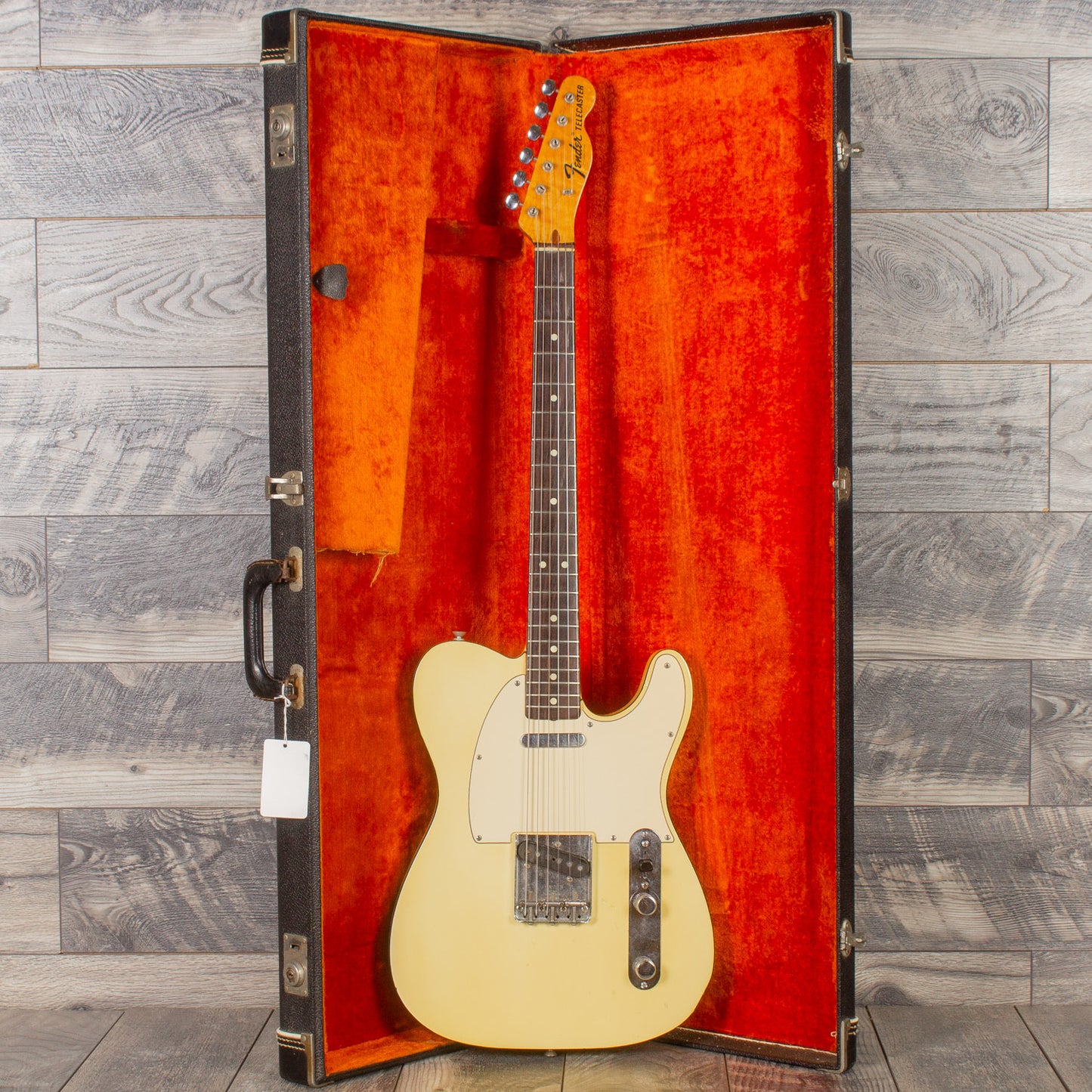 1971 Fender Telecaster Custom - Olympic White/Black Binding