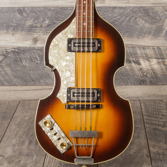 1970's Höfner 500/1 Violin Bass Left Handed