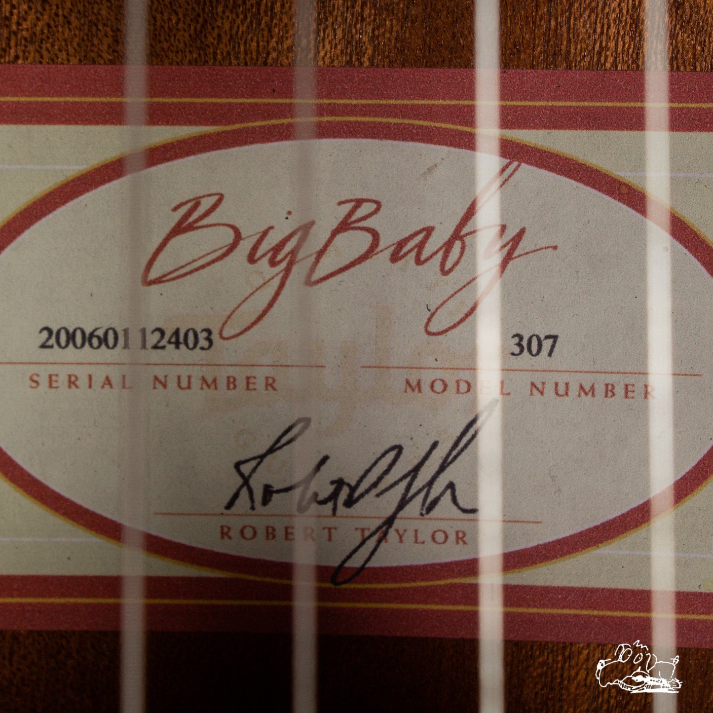 2006 Big Baby Taylor 307 Acoustic Guitar