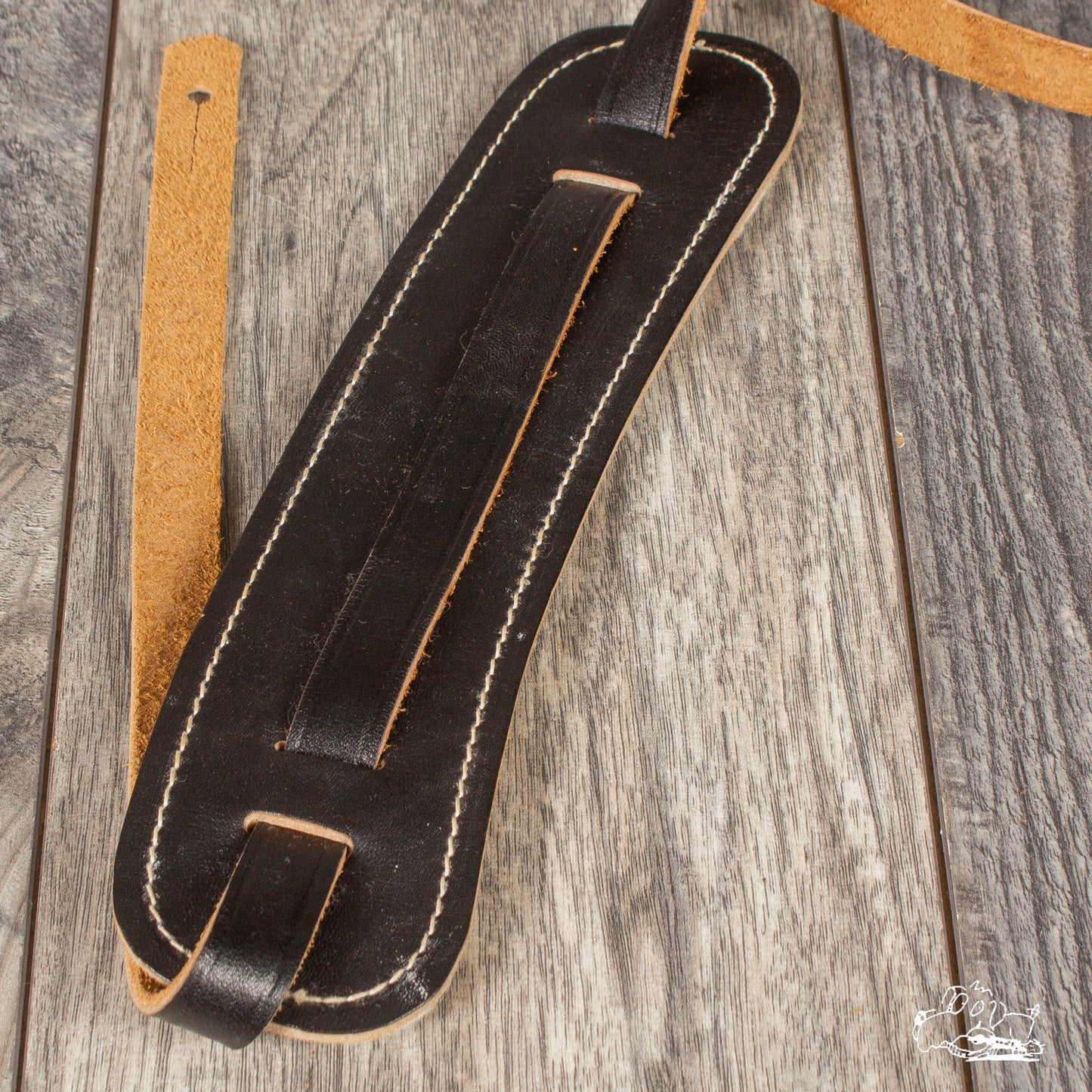 Vintage 1960's Original Fender Leather Guitar Strap