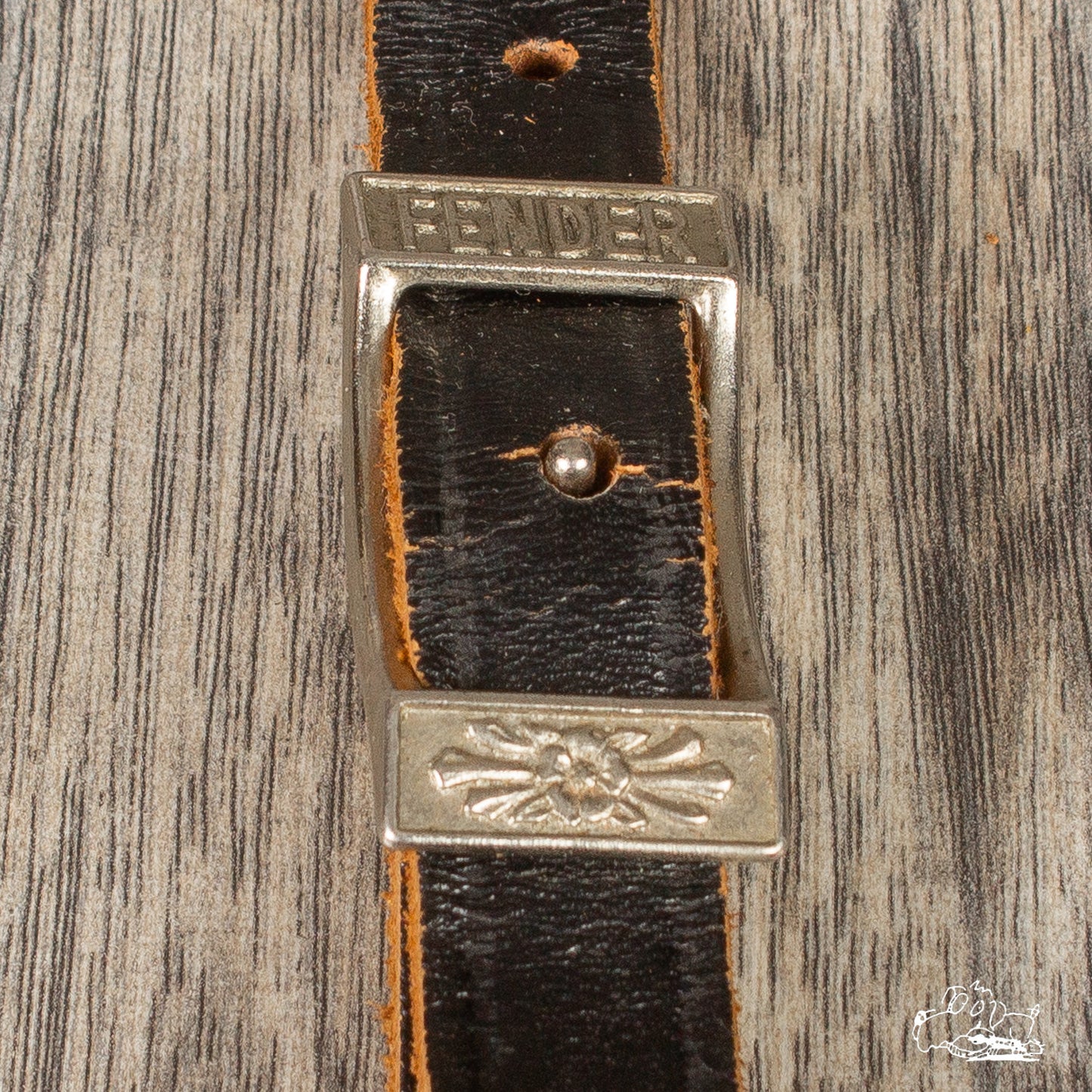 Vintage 1960's Original Fender Leather Guitar Strap