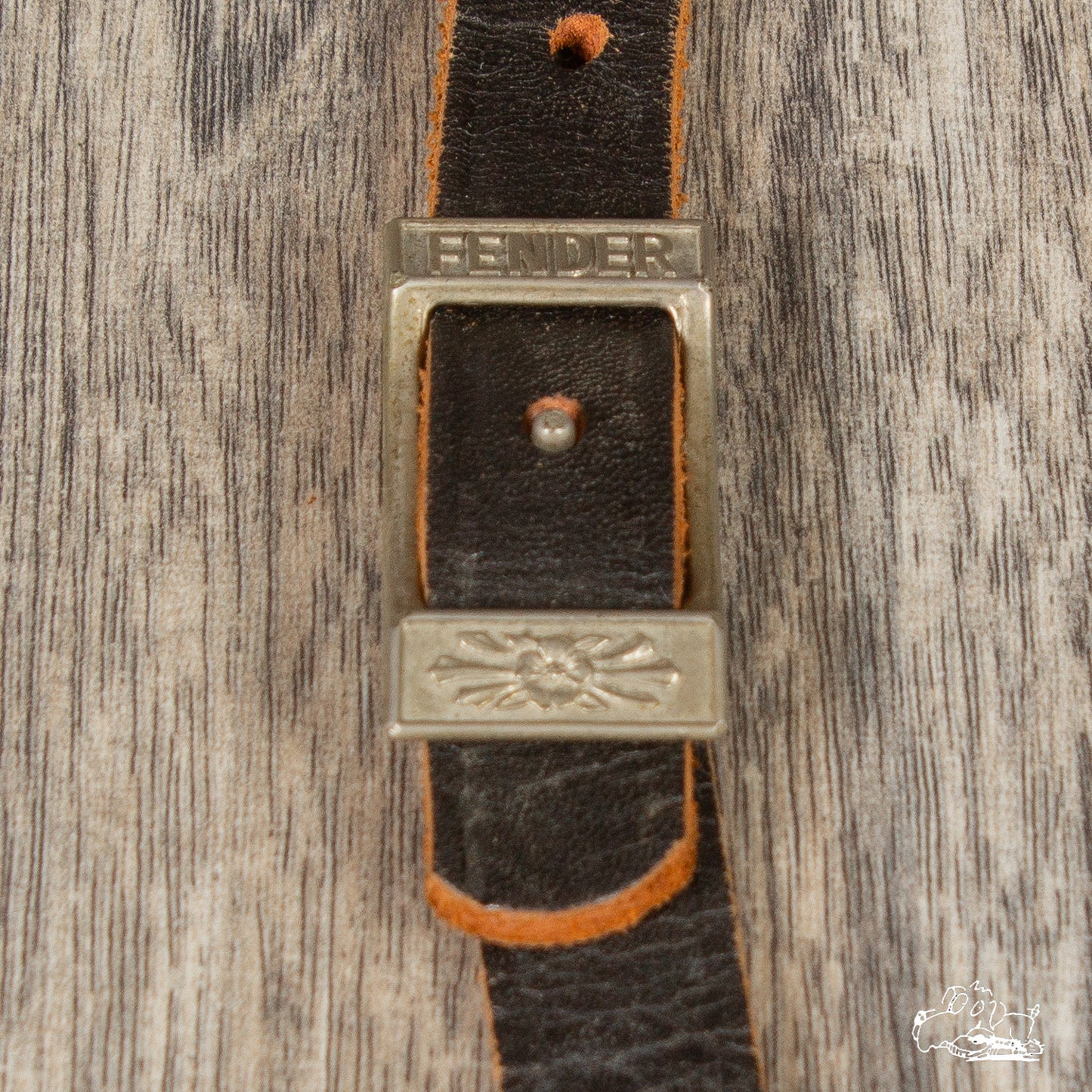 Vintage 1960's Original Fender Leather Guitar Strap