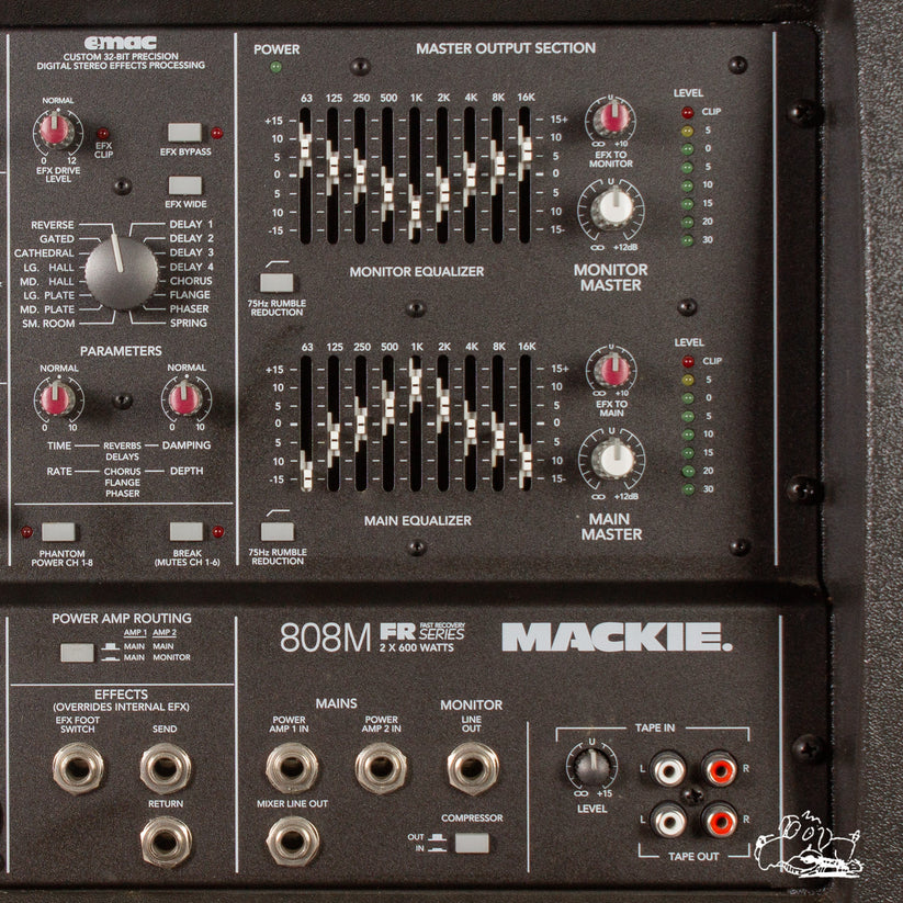 Mackie 808M Powered Mixer Garrett Park Guitars