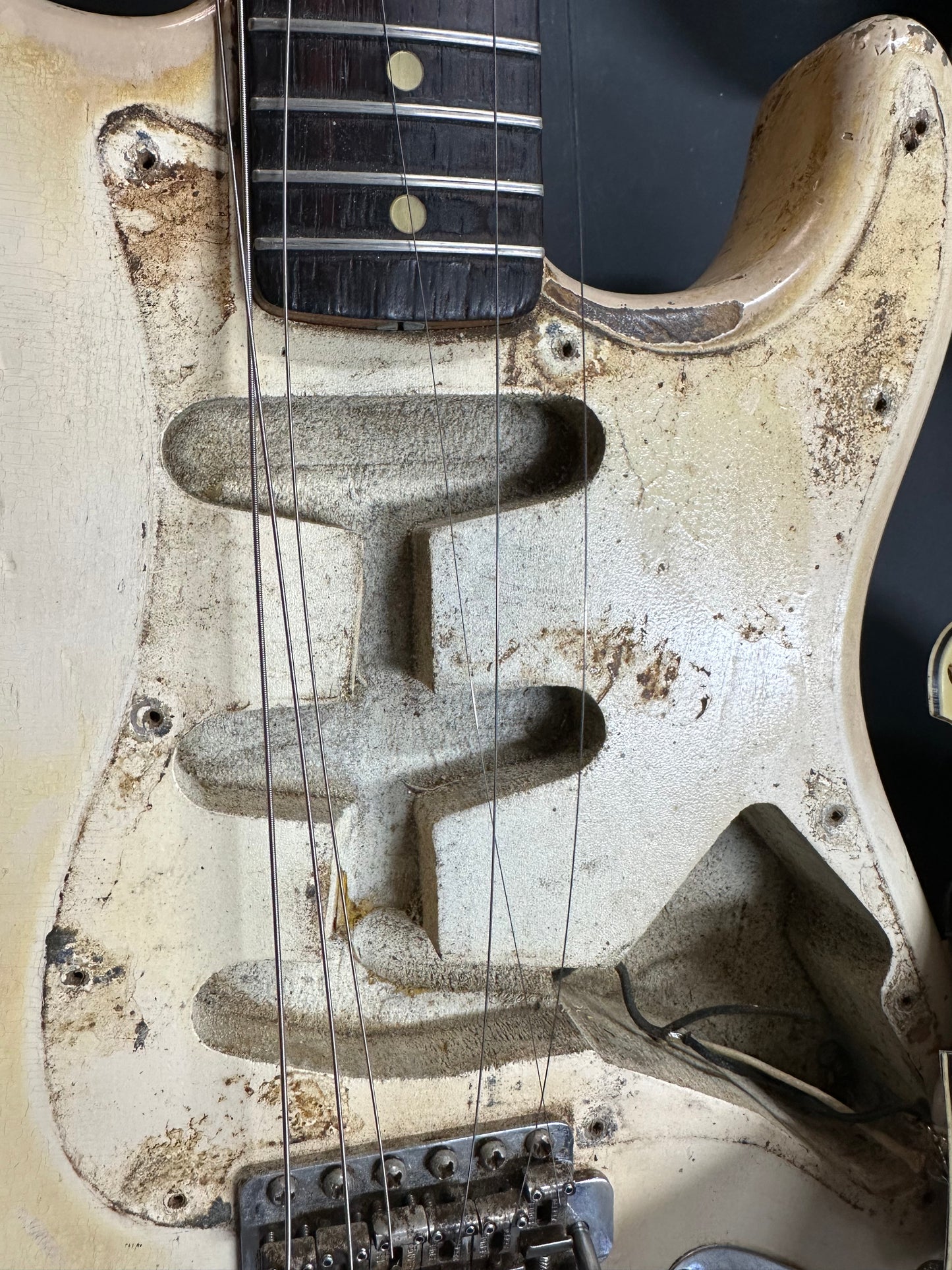 1964 Fender Stratocaster – Olympic White Refin w/ OHSC