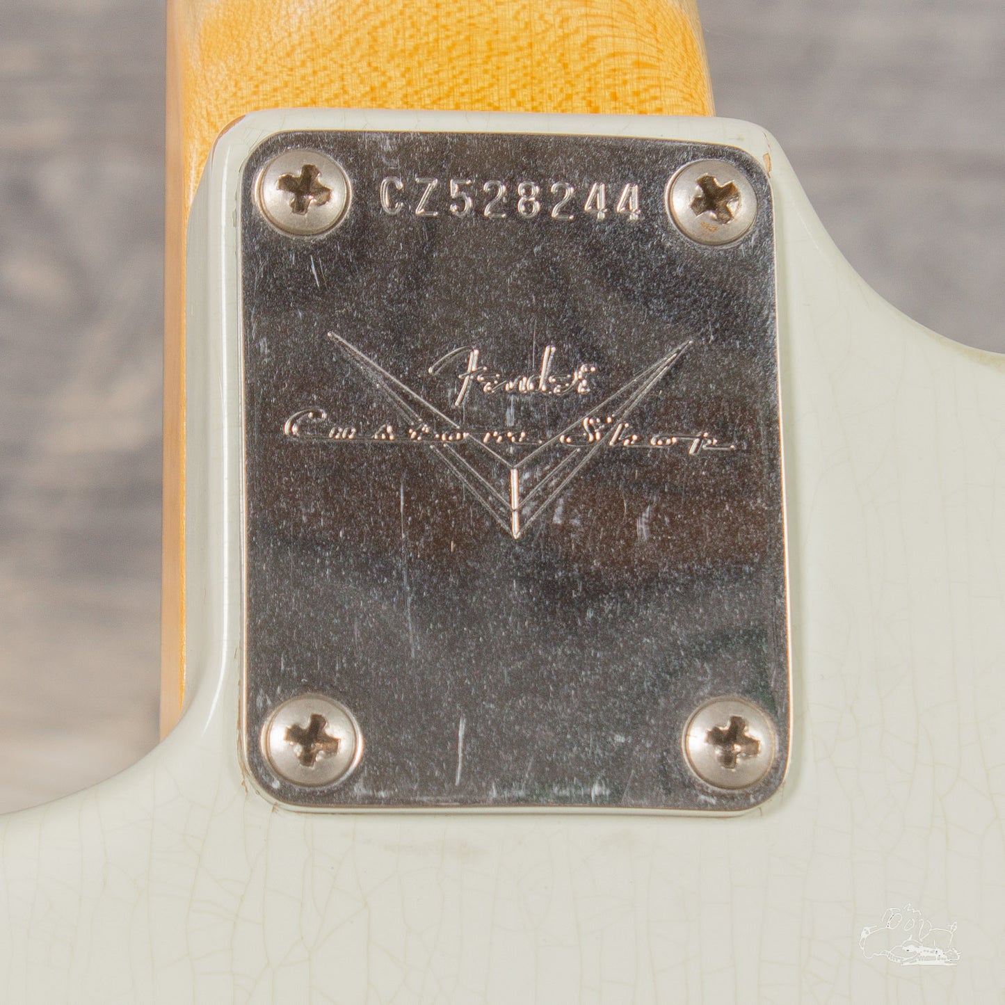 2017 Fender Custom Shop 61 Stratocaster Relic - Olympic White