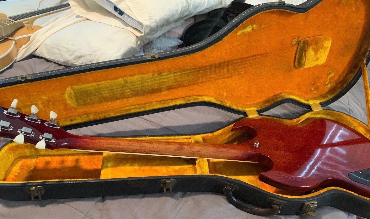 1963 Gibson SG Standard - Ebony Block - SN 86681