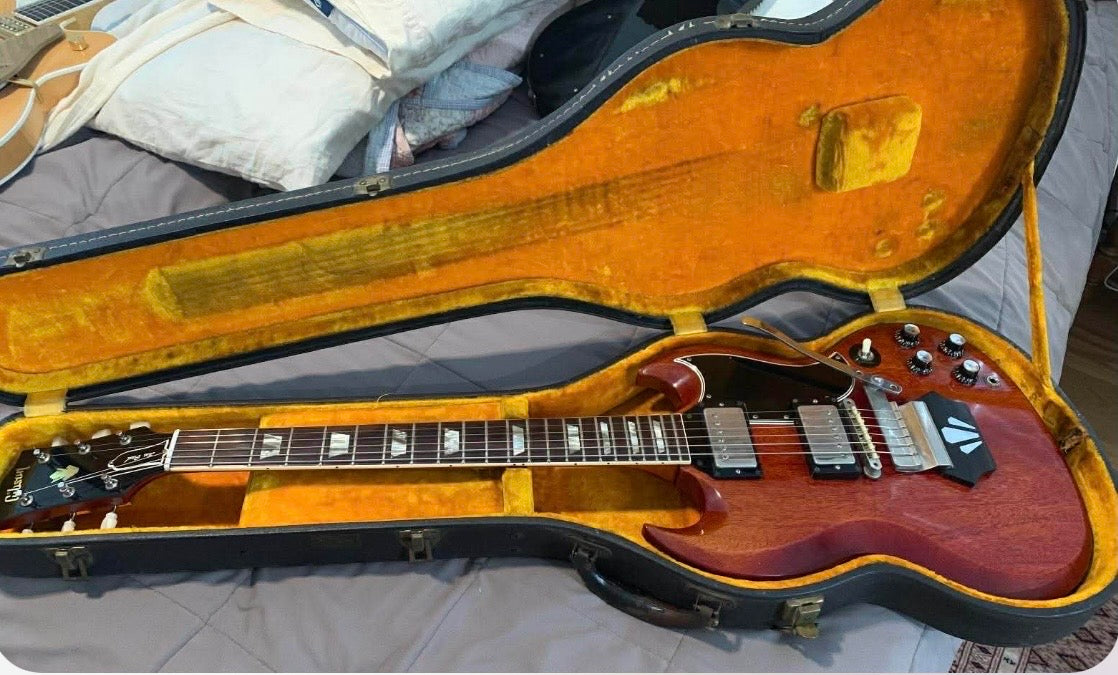 1963 Gibson SG Standard - Ebony Block - SN 86681