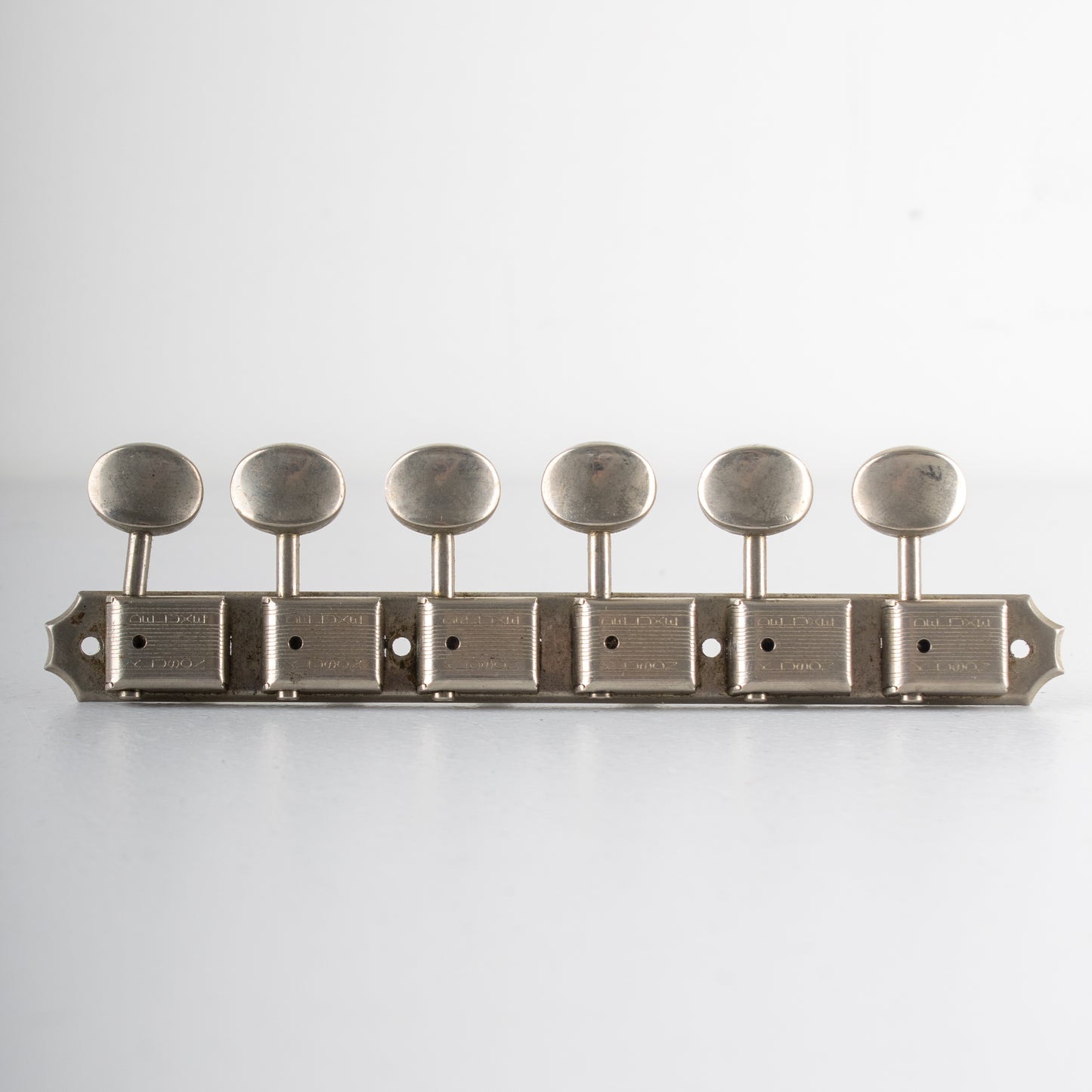 1964–1969 Kluson Deluxe Double-Line Tuners — 6 on a Plate