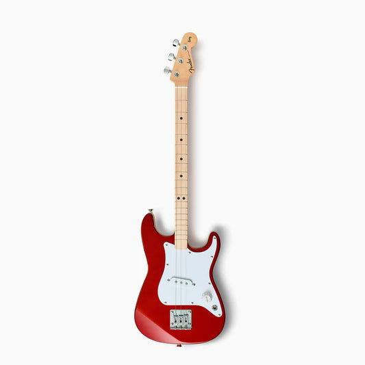 Fender X Loog Stratocaster Electric Guitar - Candy Apple Red