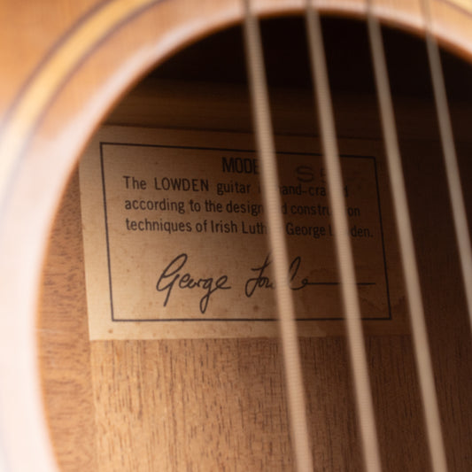 1980s Lowden S5