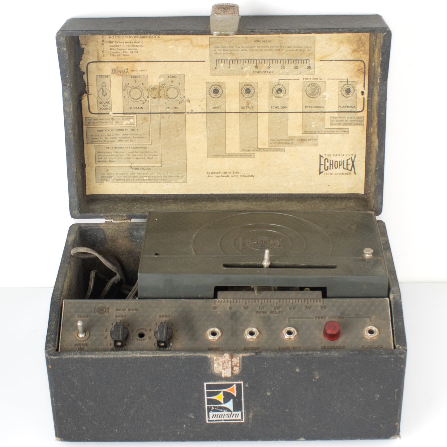 Early 1970s Maestro Echoplex EP-3 (Restoration Project or Parts Donor)