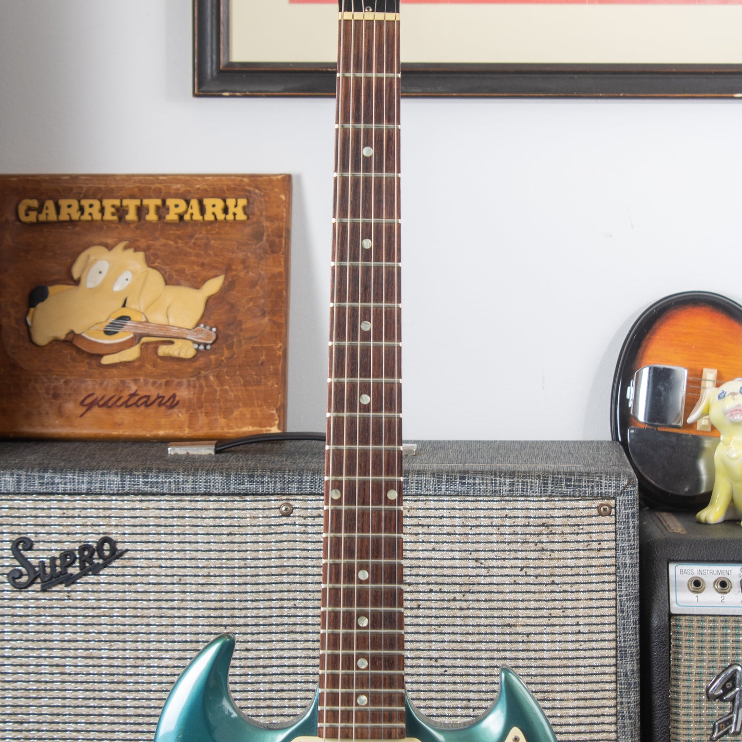 1966 Gibson Melody Maker (SG Body) — Original Pelham Blue w/ OHSC