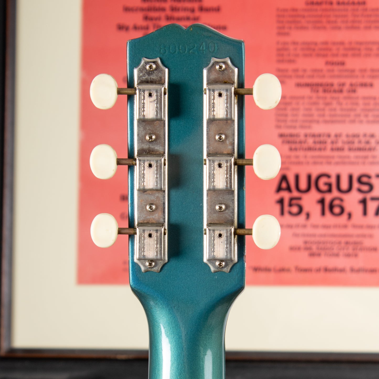 1966 Gibson Melody Maker (SG Body) — Original Pelham Blue w/ OHSC