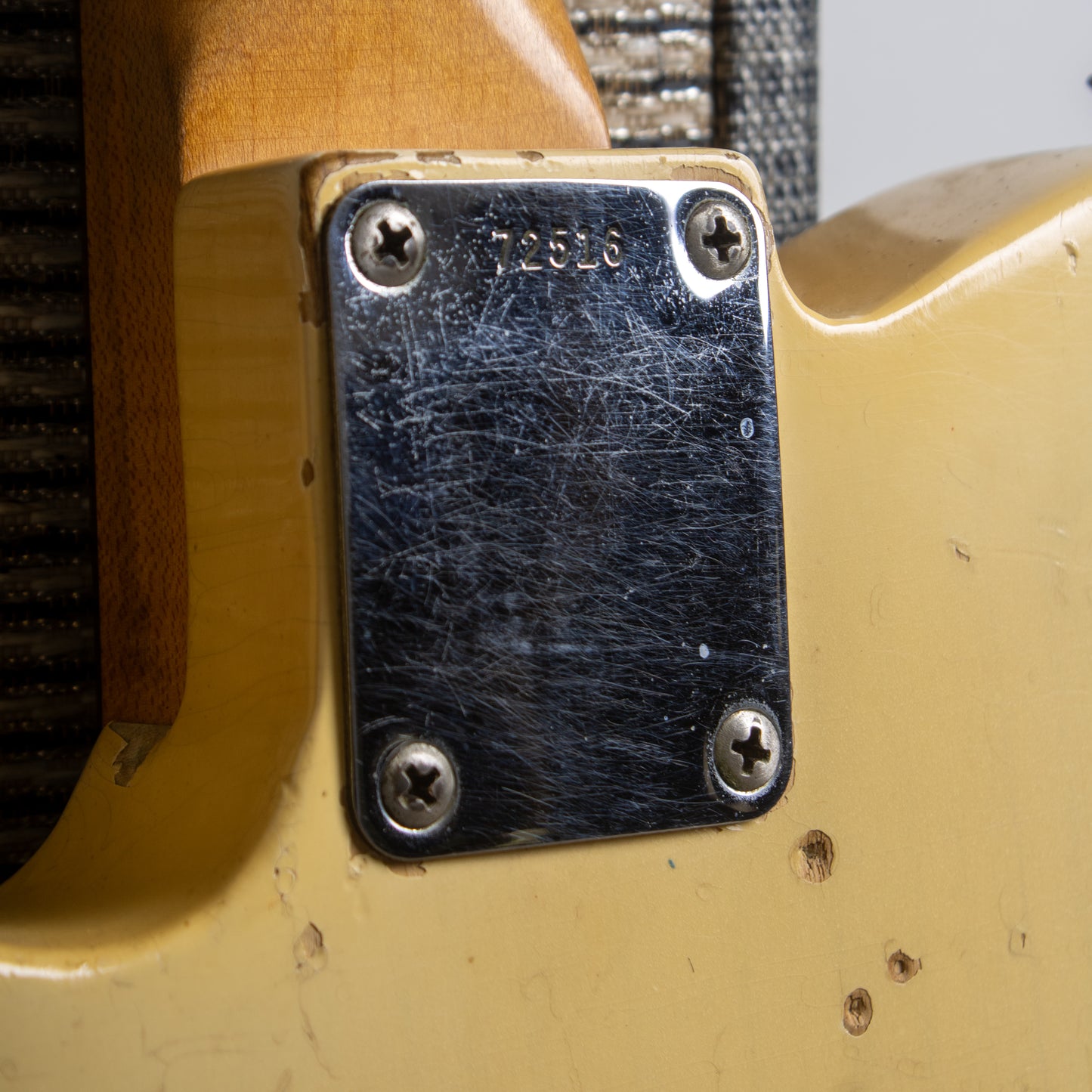 1962 Fender Telecaster - Blonde w/ Brazilian Slab-board