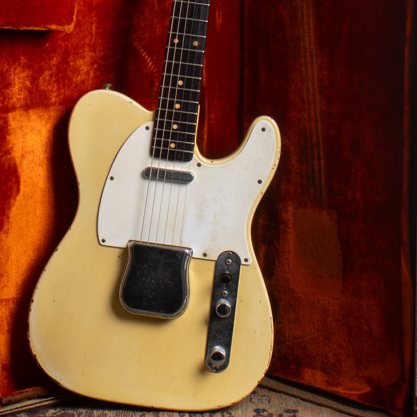 1962 Fender Telecaster - Blonde w/ Brazilian Slab-board