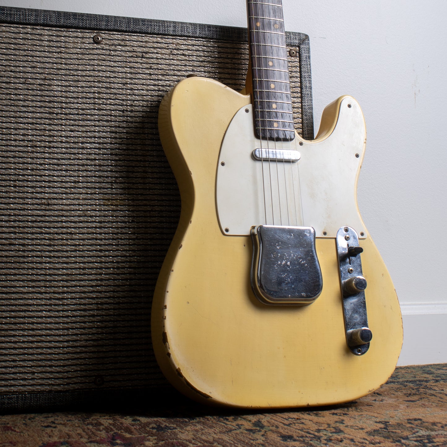 1962 Fender Telecaster - Blonde w/ Brazilian Slab-board