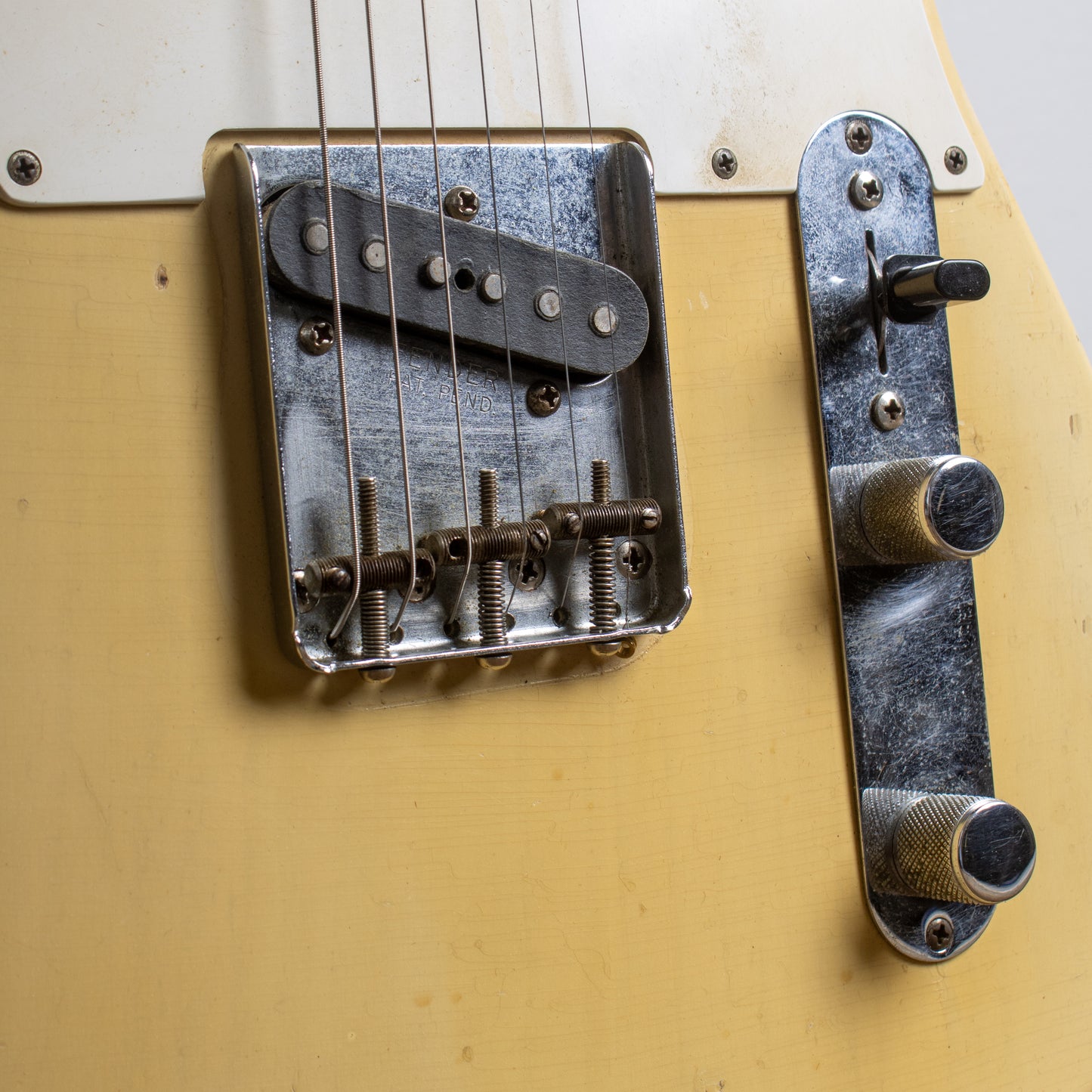 1962 Fender Telecaster - Blonde w/ Brazilian Slab-board