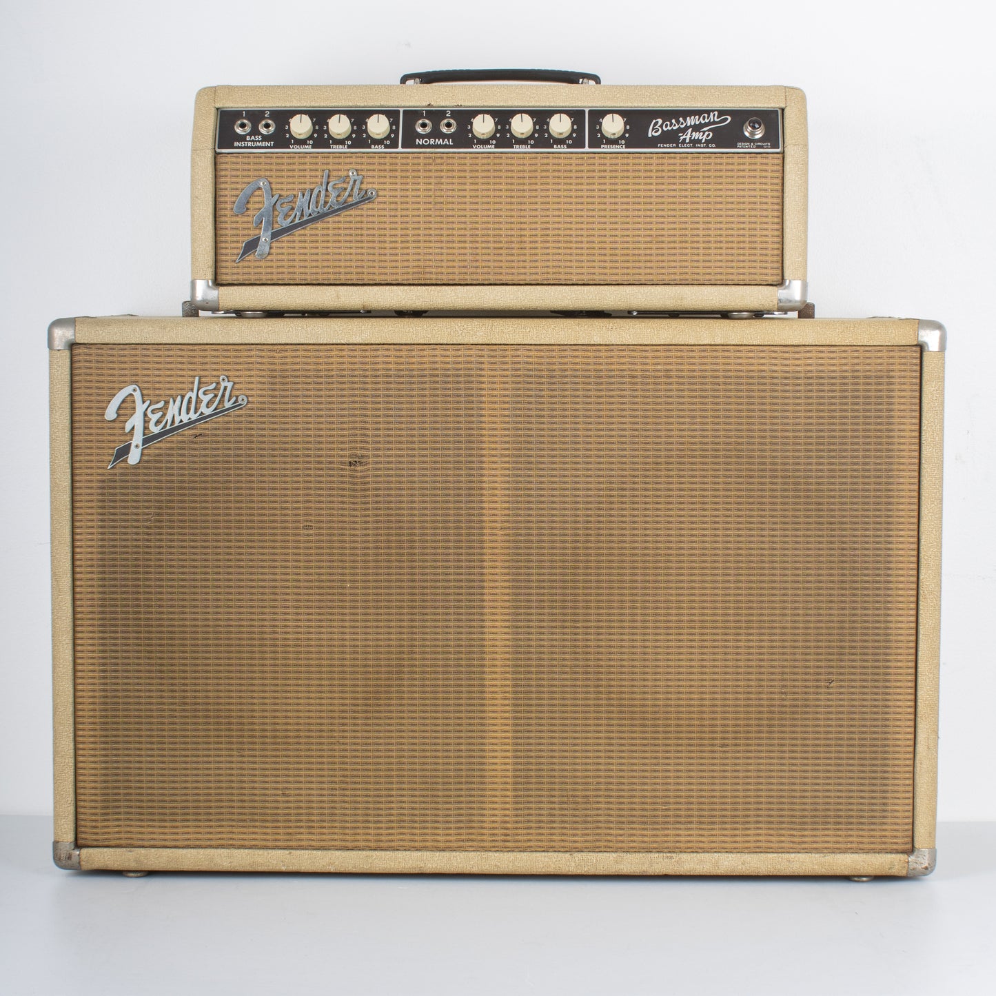 1963 Fender Bassman 6G6-B Piggyback