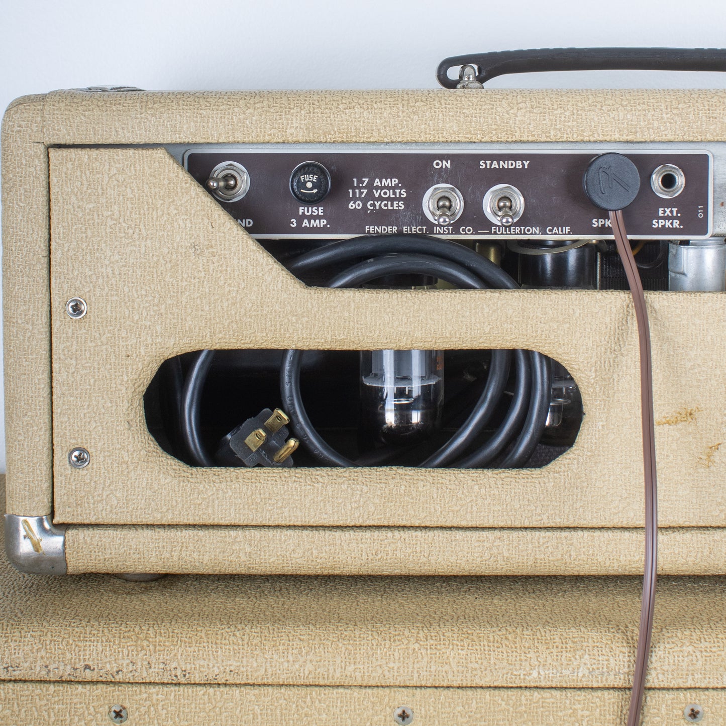 1963 Fender Bassman 6G6-B Piggyback