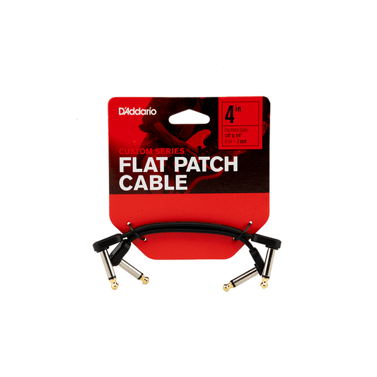D'addario Flat Patch Cable - 4in