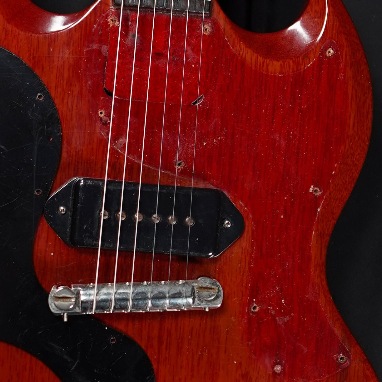 1961 Gibson Les Paul Junior (SG Style) - Cherry