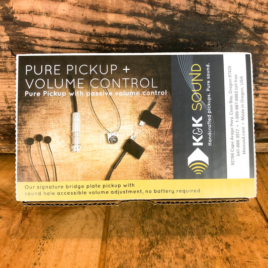 K&K Sound Pure Mini w/ Volume Control Passive Acoustic Guitar Pickup