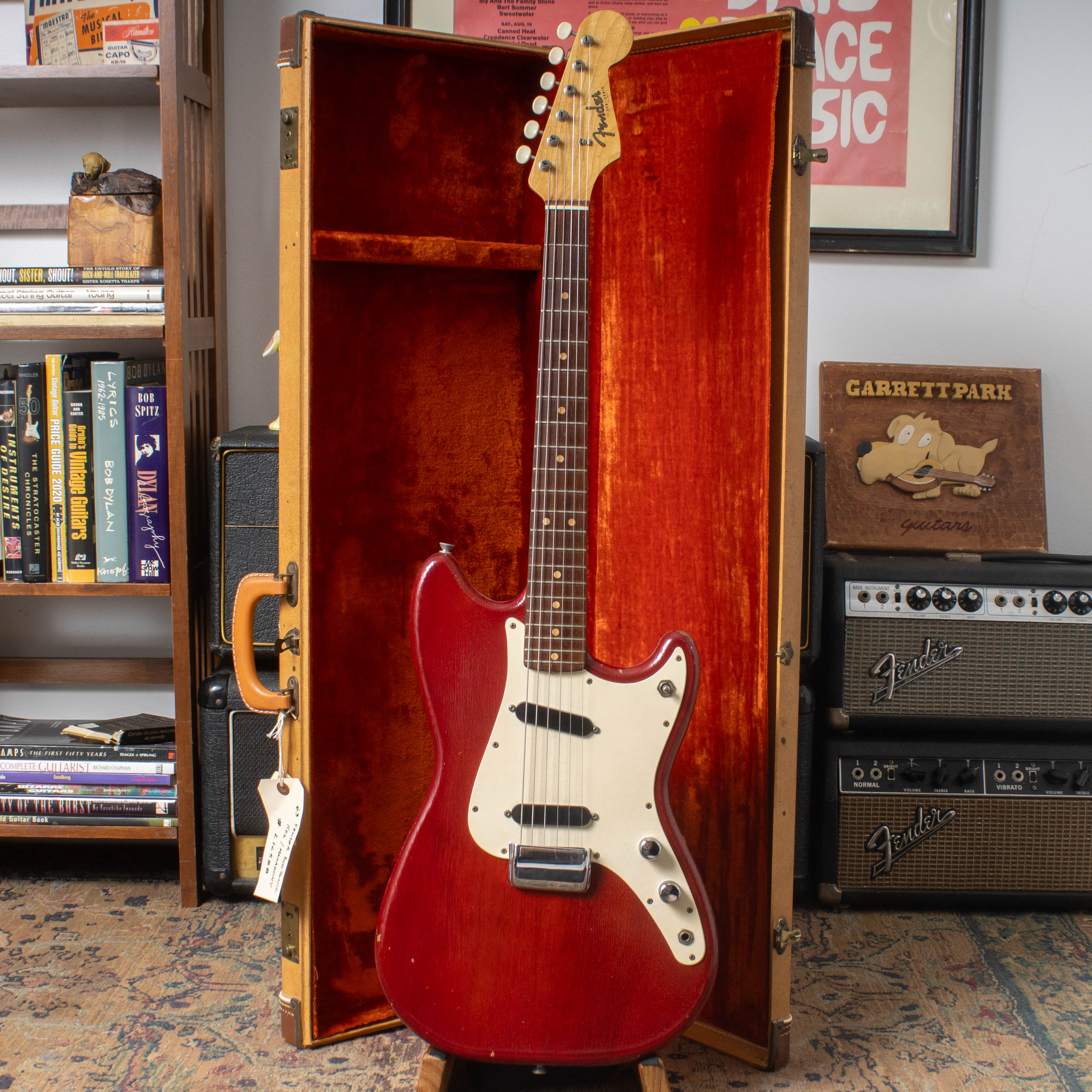 1963 Fender Duo-Sonic - Red Mahogany – Garrett Park Guitars