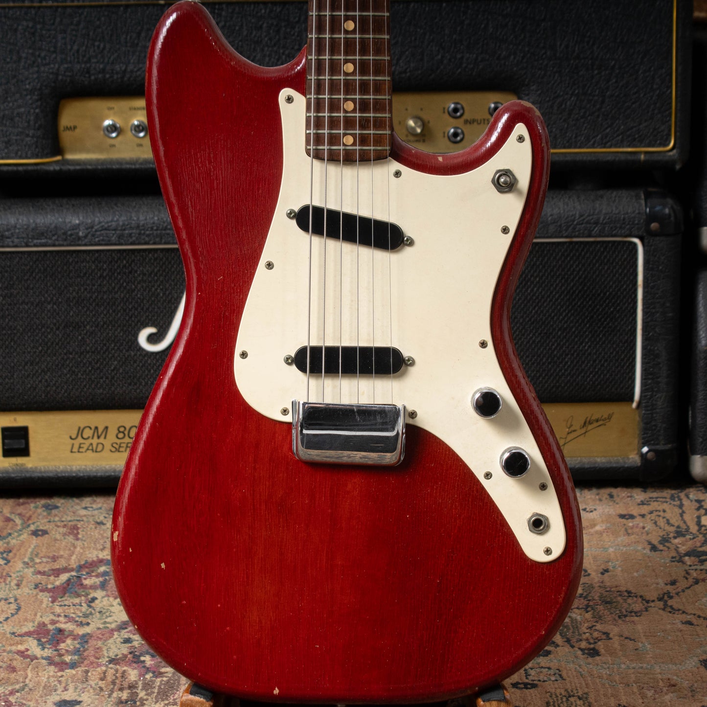 1963 Fender Duo-Sonic - Red Mahogany