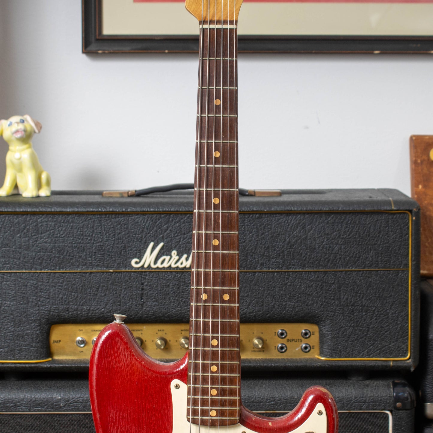 1963 Fender Duo-Sonic - Red Mahogany