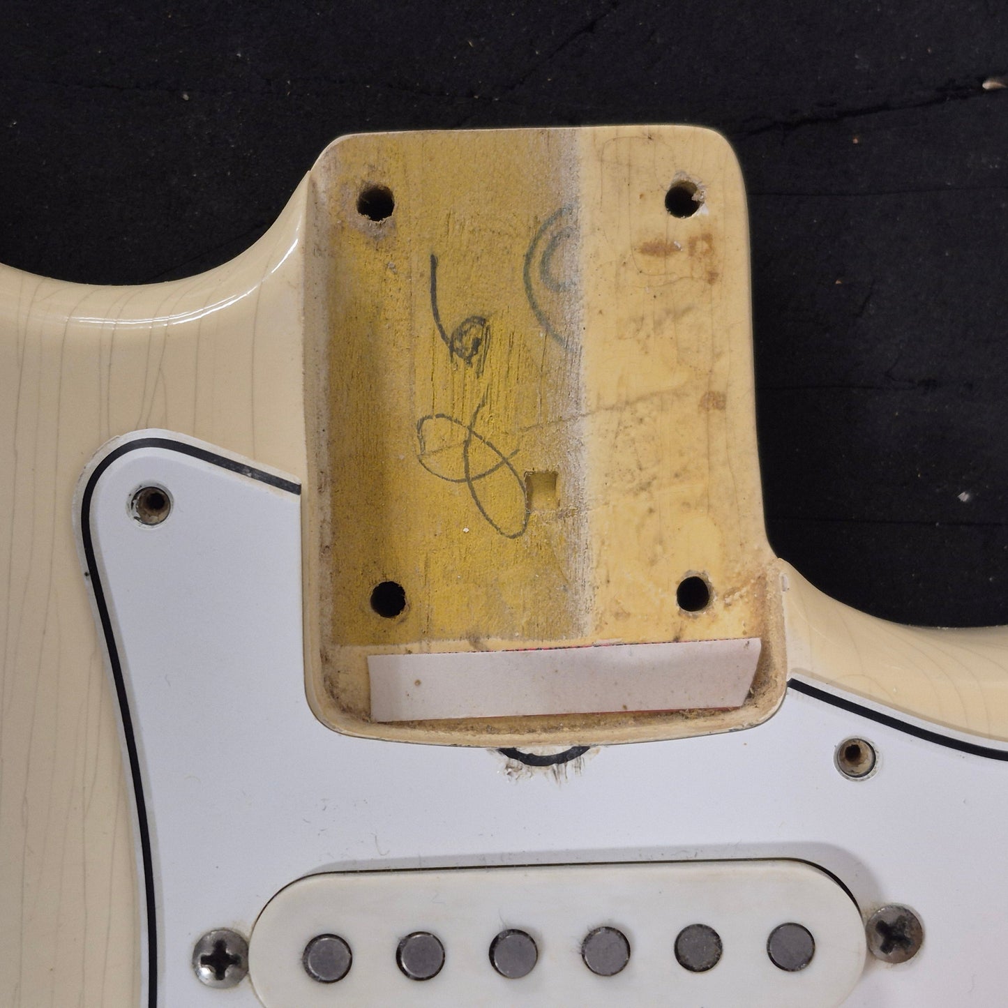 1965 Fender Stratocaster - Original Olympic White