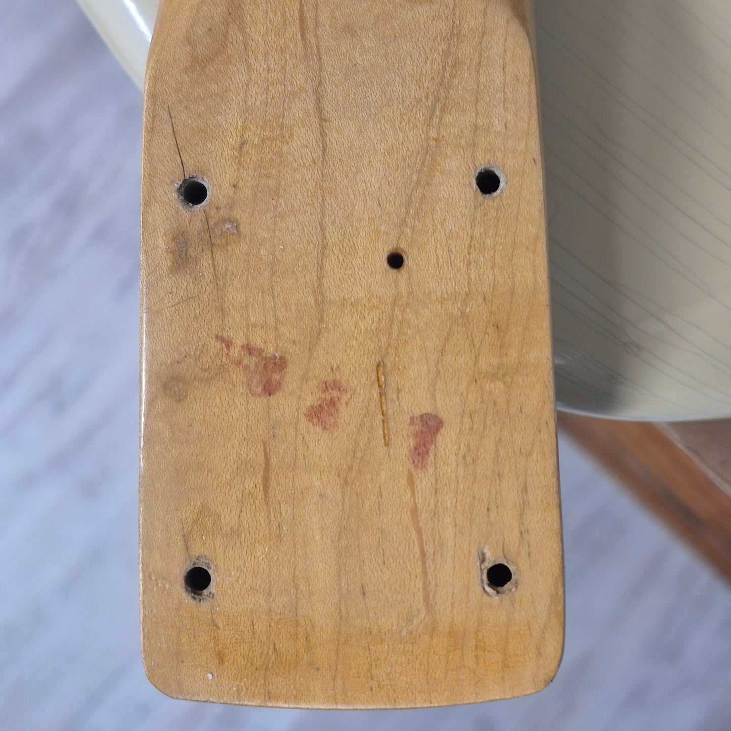 1965 Fender Stratocaster - Original Olympic White