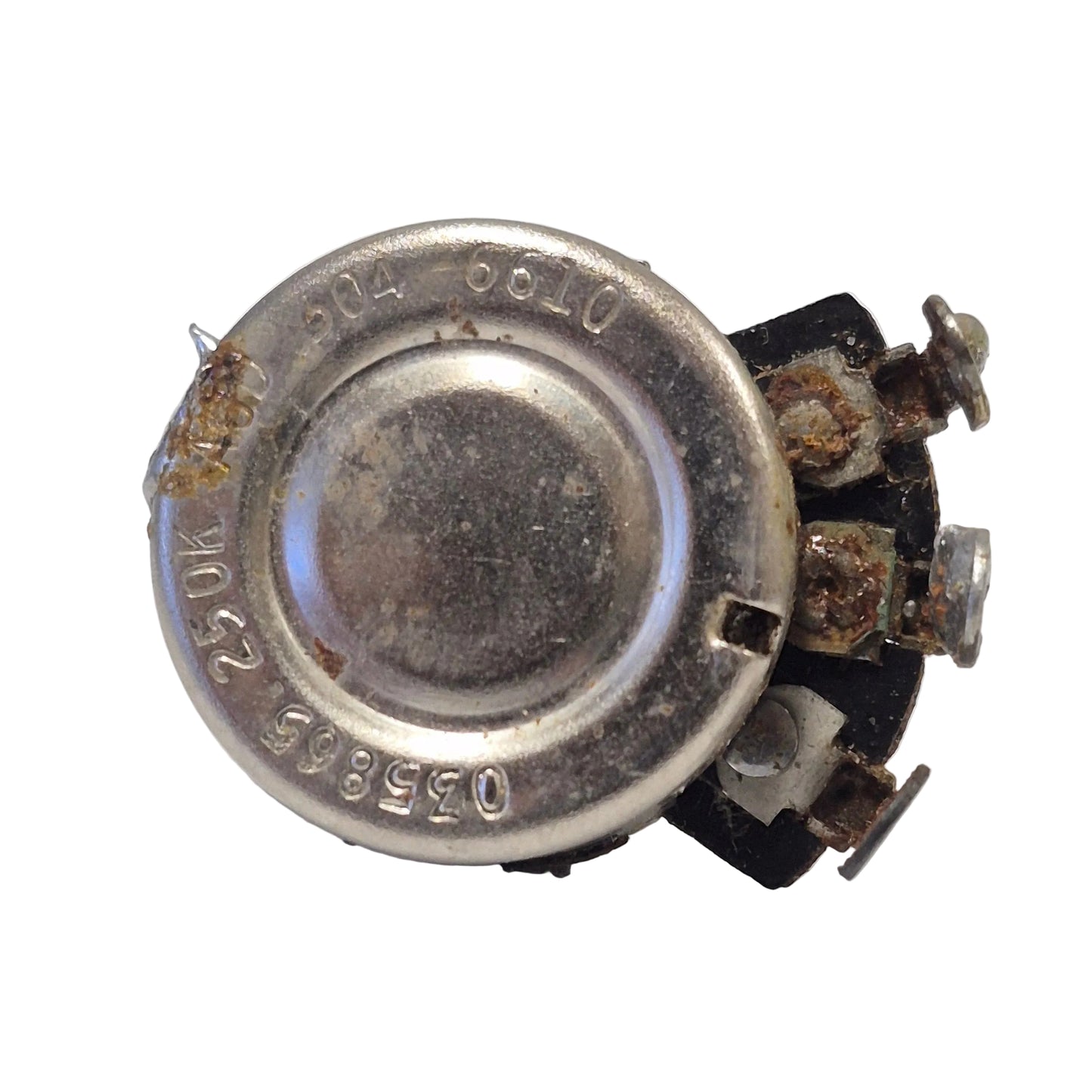 1966 Stackpole 250KΩ Audio Taper Potentiometer