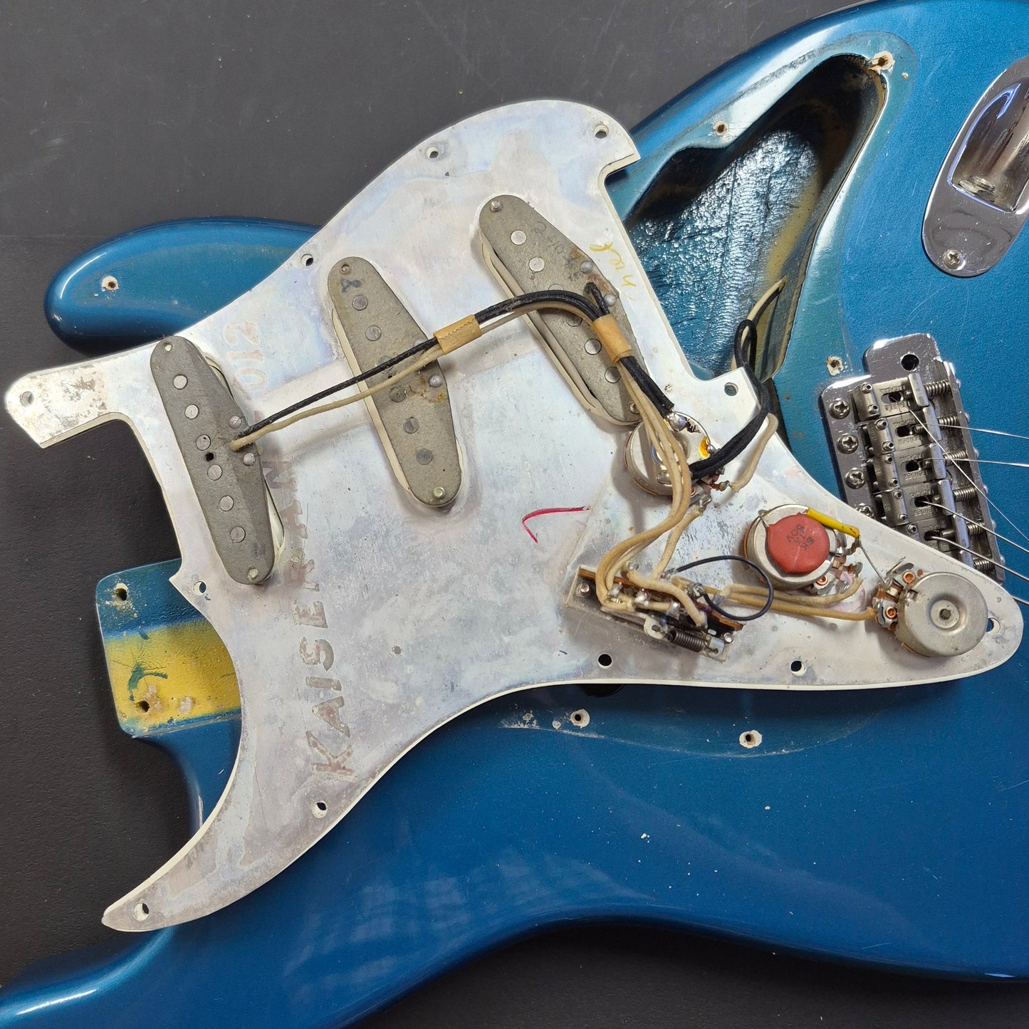1966 Fender Stratocaster — Original Lake Placid Blue