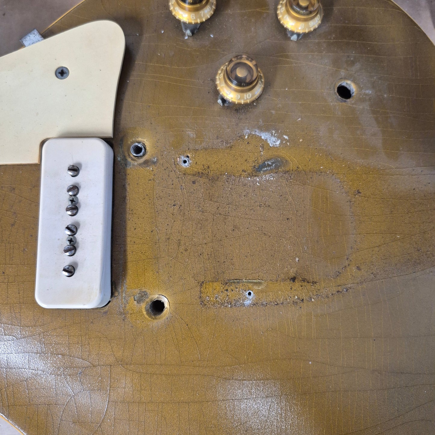 1956 Gibson Les Paul Goldtop — Factory Bigsby & Refinish