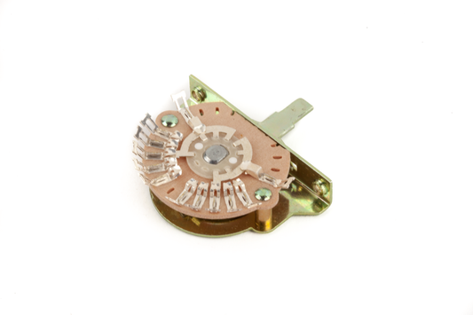 Fender 5-Position "Grigsby" Disc-Style Pickup Selector Switch with Mounting Hardware and Switch Tip