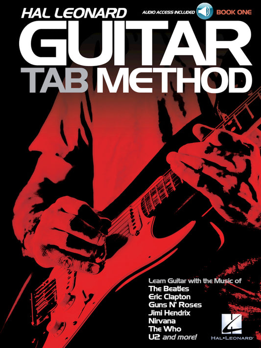 Hal Leonard Guitar Tab Method Book w/ Online Audio Access.