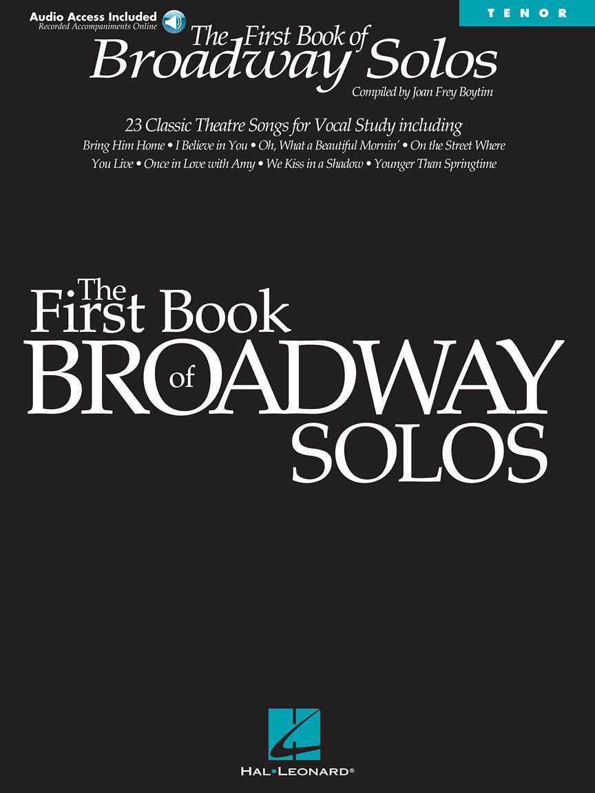 Hal Leonard The First Book Of Broadway - Tenor